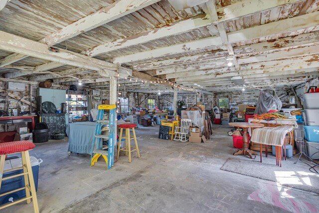 10526 Spring Arbor Rd, Spring Arbor, MI 49283 - below grade area with a workshop area