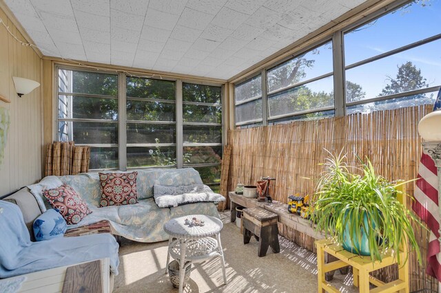 10526 Spring Arbor Rd, Spring Arbor, MI 49283 - sunroom featuring an outdoor living space and healthy amount of natural light