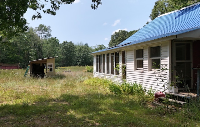 3376 Swihart Rd, Brethren, MI 49619 - view of yard