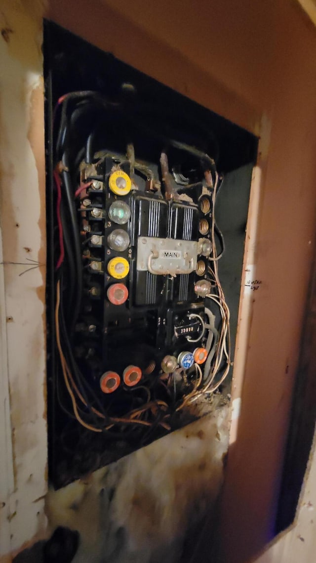 3376 Swihart Rd, Brethren, MI 49619 - detailed view of electric panel