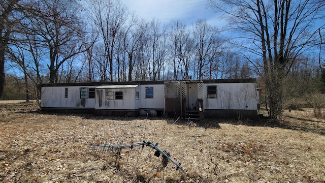 view of manufactured / mobile home