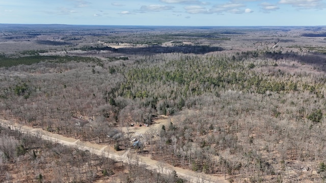 3376 Swihart Rd, Brethren, MI 49619 - view of property location with a heavily wooded area