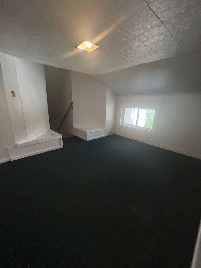 bonus room with carpet