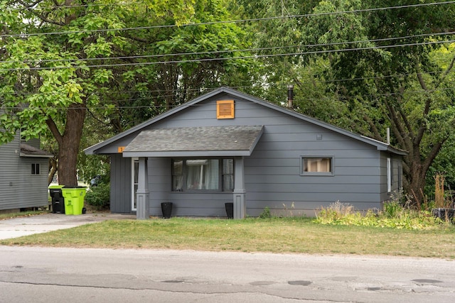 view of bungalow-style house