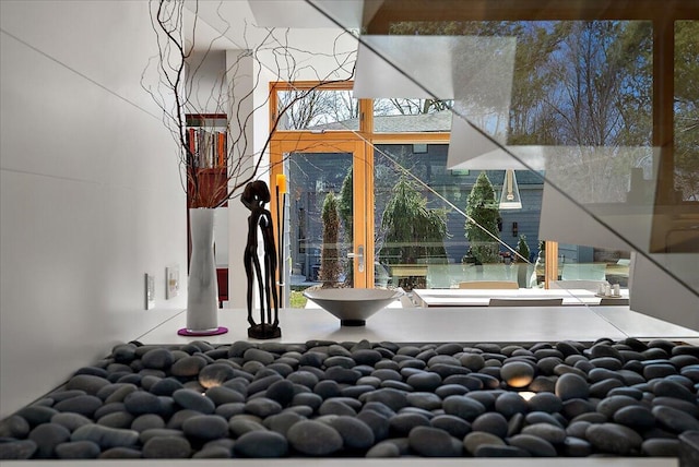 view of room details