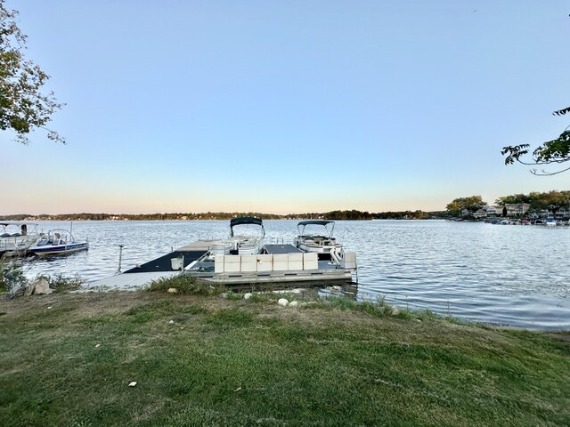 2715 Duck Lake Rd N, Highland, MI 48356 - dock with a water view