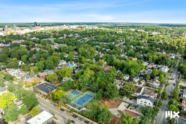 aerial view