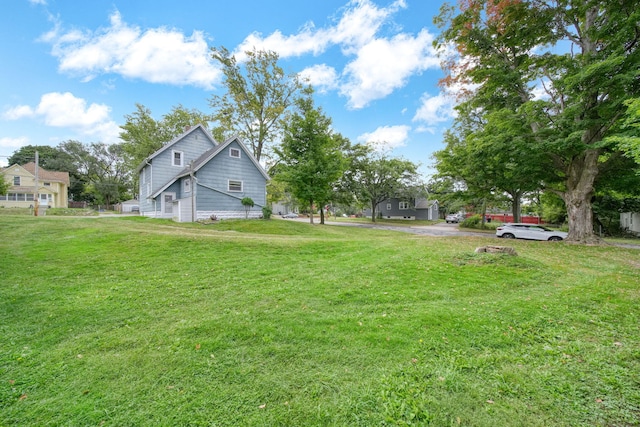 view of yard