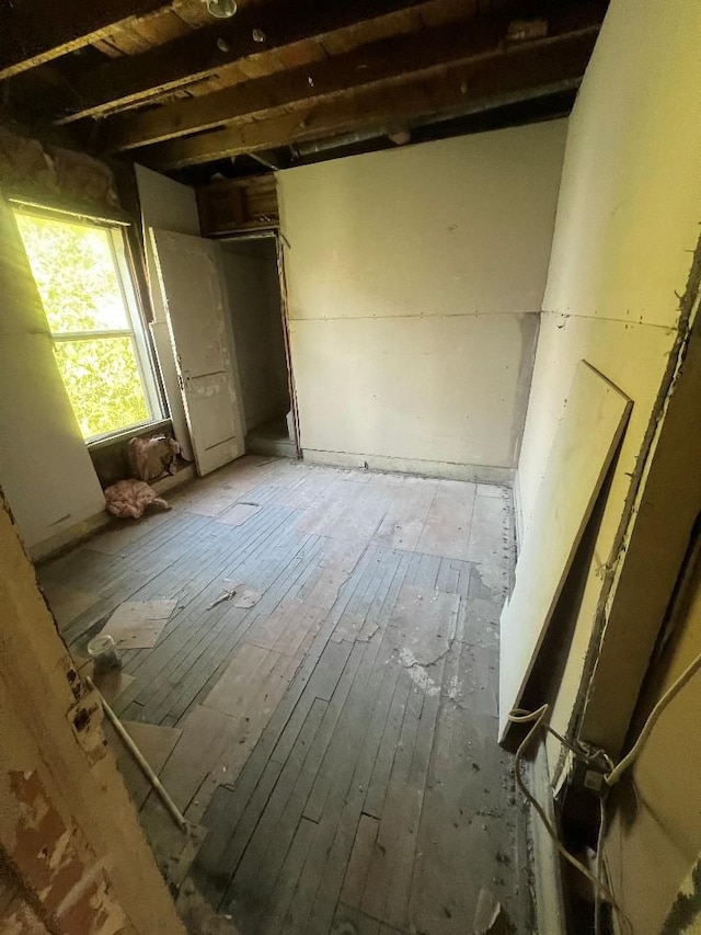 misc room featuring light hardwood / wood-style flooring