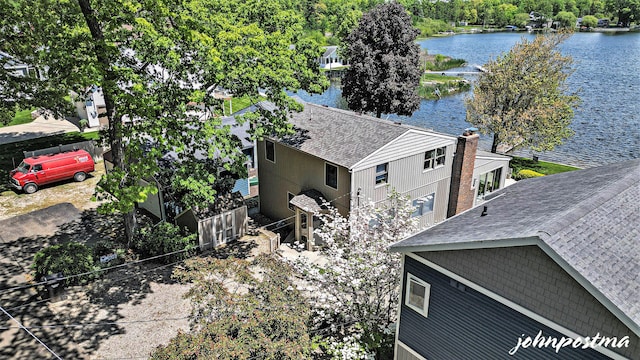 1875 Edwin Dr, Wayland, MI 49348 - bird's eye view of a large body of water