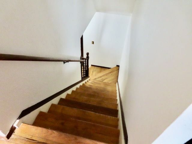 view of staircase