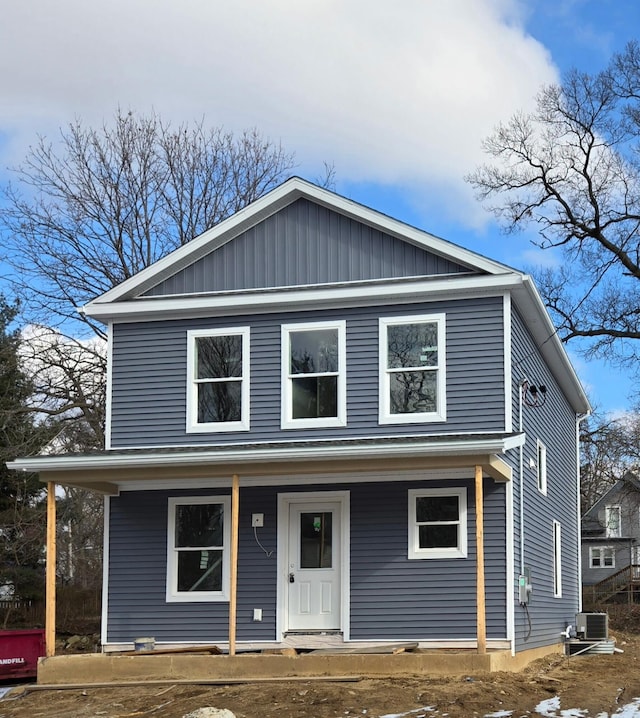 view of front facade with a porch