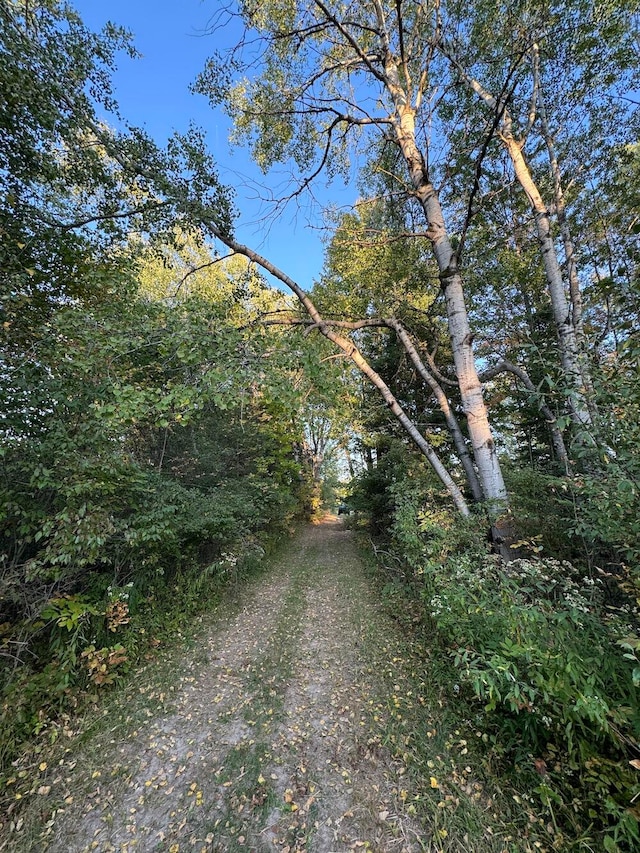 view of road