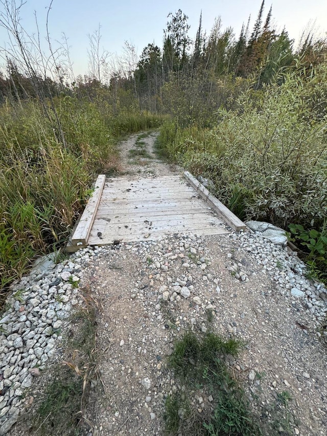 view of road