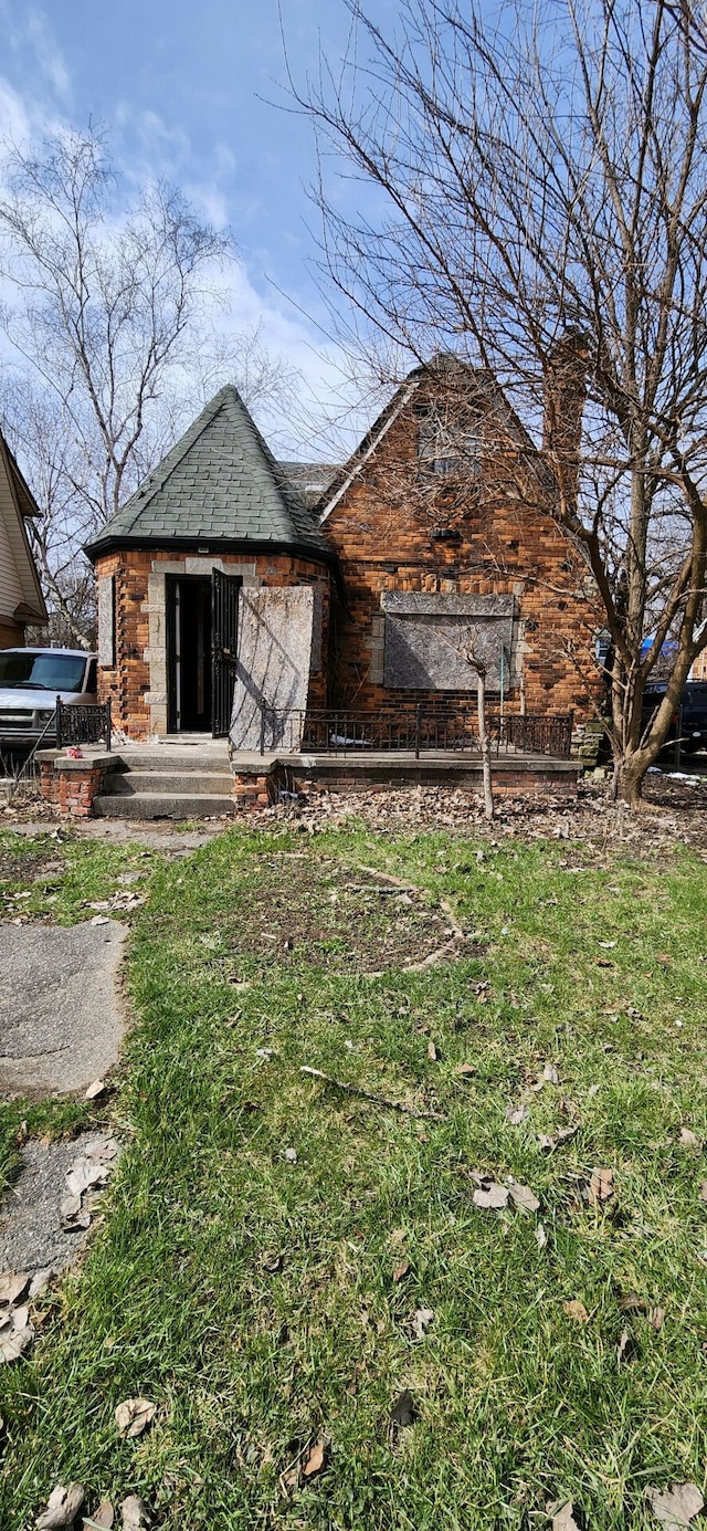 view of rear view of house