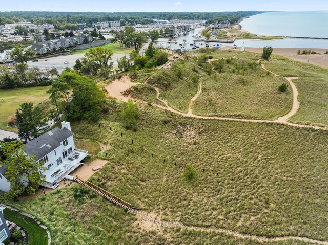 300 Marquette Dr, New Buffalo, MI 49117 - drone / aerial view of a large body of water