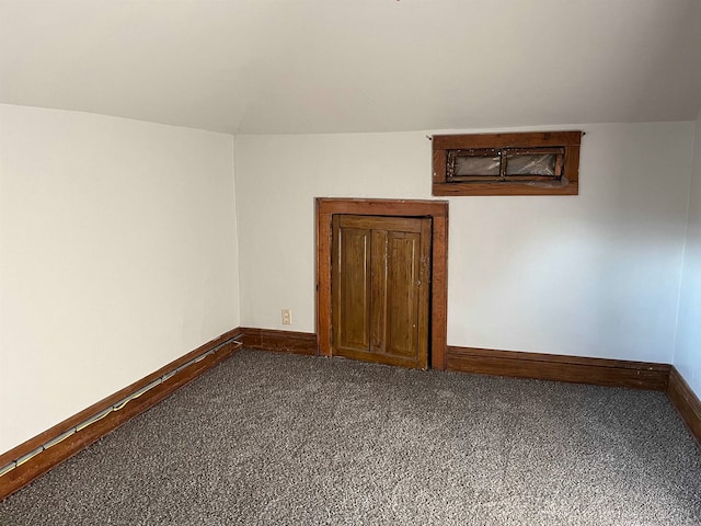 empty room with carpet floors