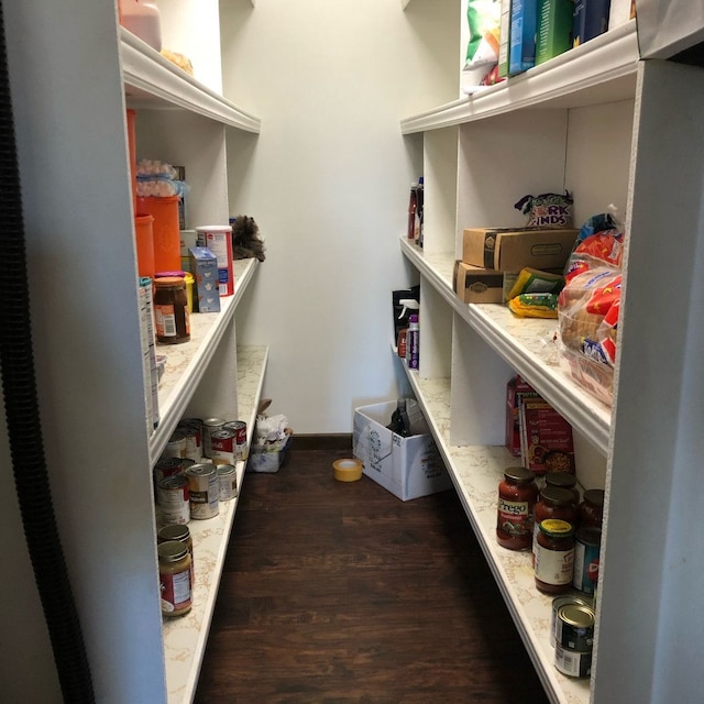 view of pantry