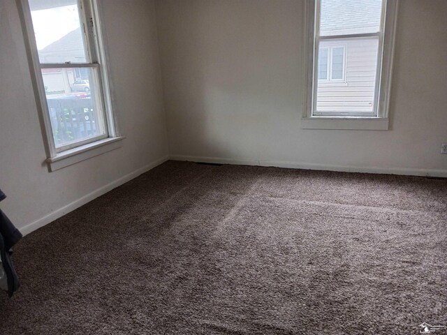 empty room featuring carpet