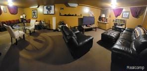 view of home theater room