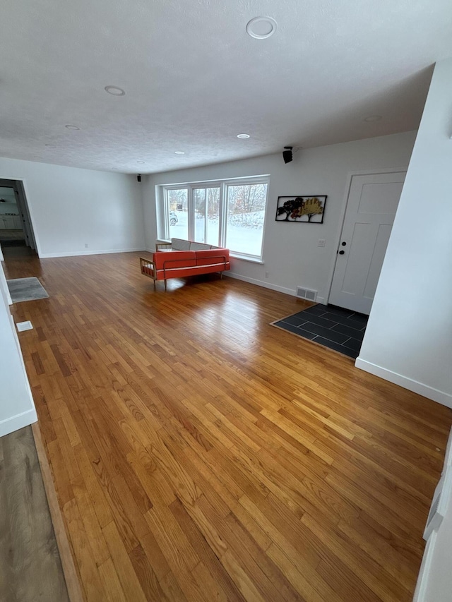 interior space with wood-type flooring