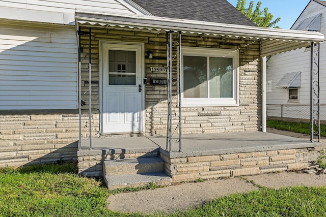 view of property entrance