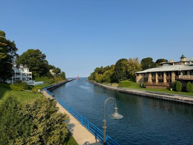 view of water feature