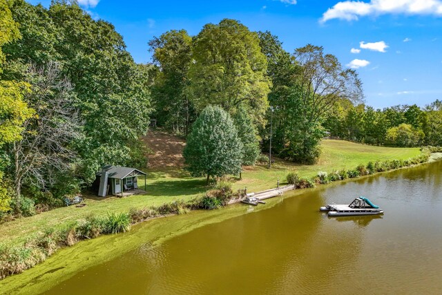 2488 Wilson St, Hillsdale, MI 49242 - bird's eye view of a large body of water