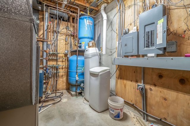 utilities with electric panel