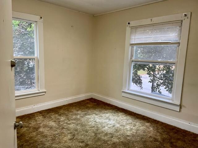 120 Oak St, Hillsdale, MI 49242 - empty room with carpet flooring and baseboards