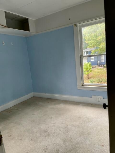 120 Oak St, Hillsdale, MI 49242 - unfurnished room with carpet, plenty of natural light, and baseboards