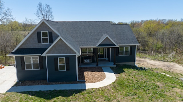 view of front of house featuring a porch