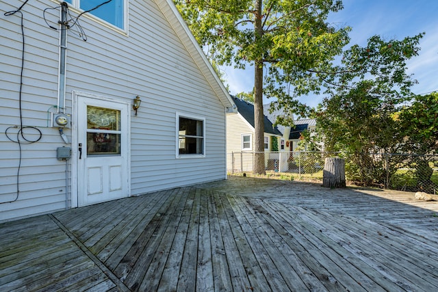 view of deck