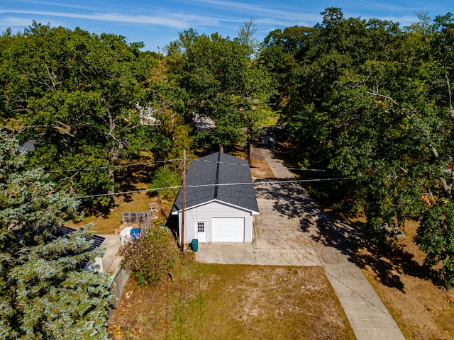 drone / aerial view
