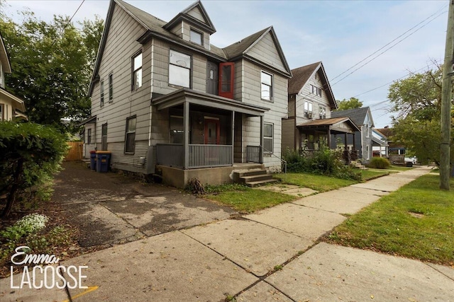 318 Diamond Ave SE, Grand Rapids, MI 49506 - view of front of property with covered porch