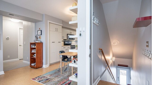 560 Little Lake Dr Unit 19, Ann Arbor, MI 48103 - corridor with baseboards