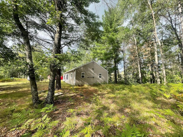 10544 N Lazy Ln, Bitely, MI 49309 - view of yard