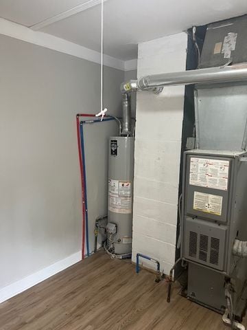 utilities with water heater