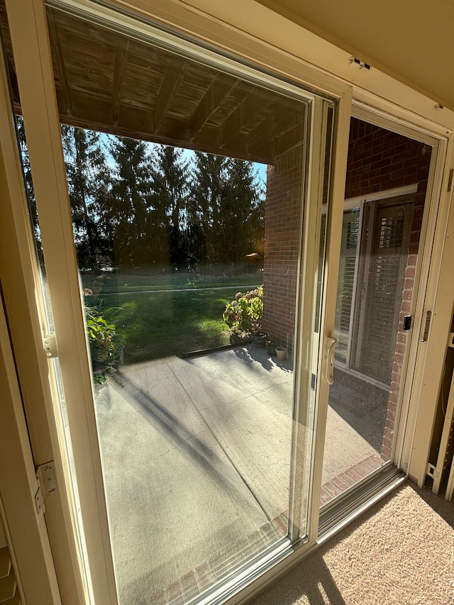 view of doorway