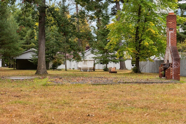 1758 W Nestel Rd, Prudenville, MI 48651 - view of yard