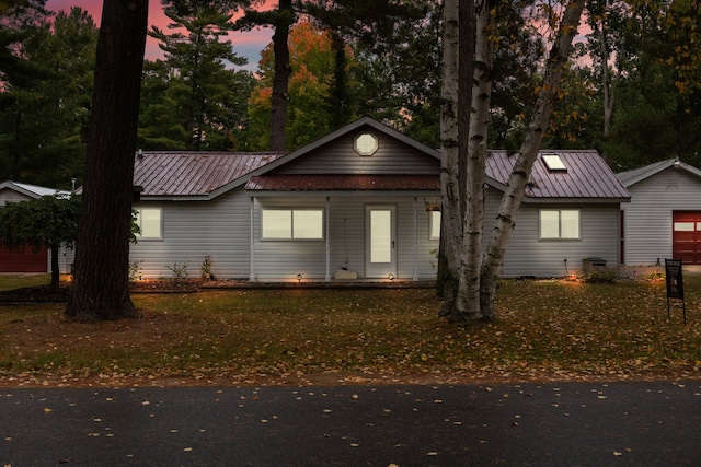 1758 W Nestel Rd, Prudenville, MI 48651 - single story home featuring metal roof