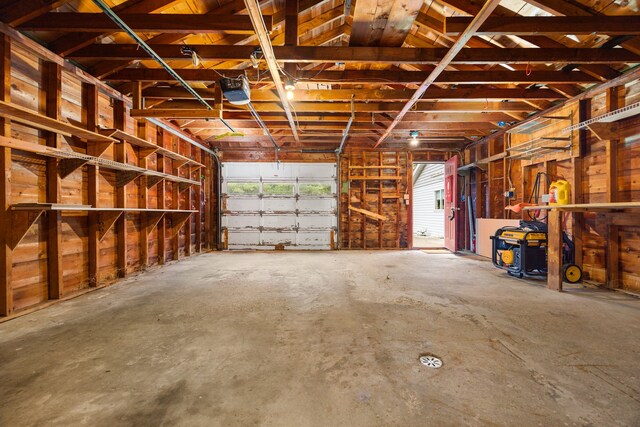 1758 W Nestel Rd, Prudenville, MI 48651 - view of garage