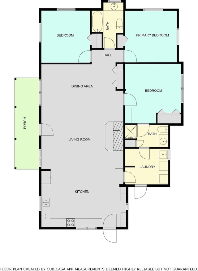 1758 W Nestel Rd, Prudenville, MI 48651 - home floor plan