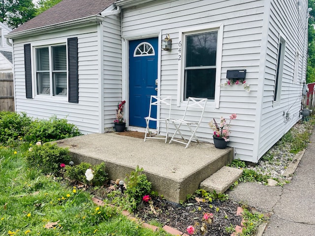 view of property entrance