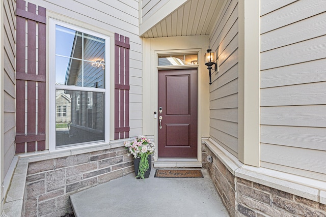 view of entrance to property