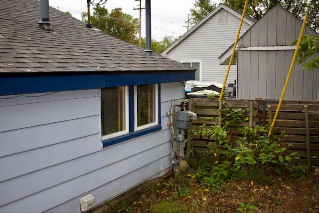 view of home's exterior