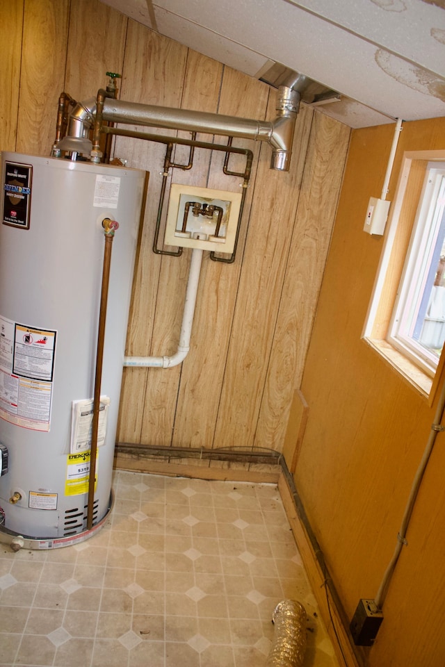 utilities with water heater