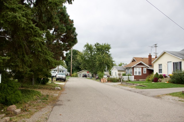 view of road