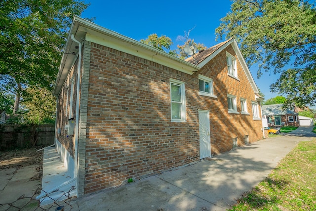 view of side of home