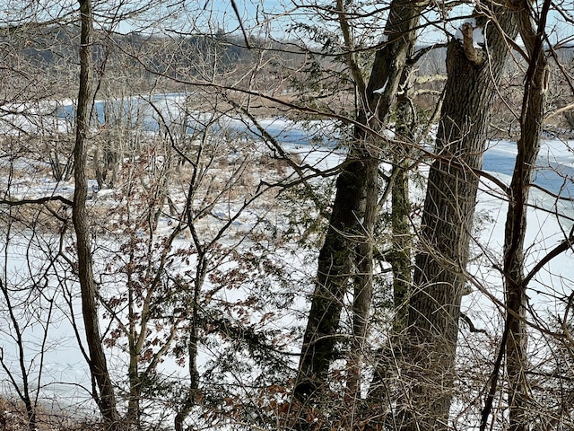 property view of water with a mountain view